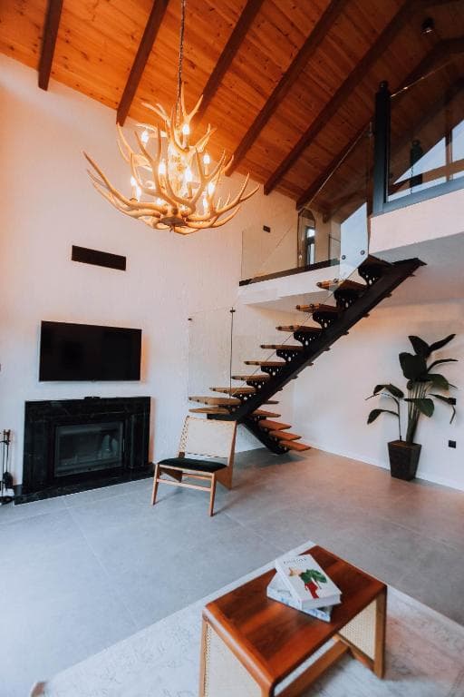 Roof Villa 102 — çift katlı loft salon